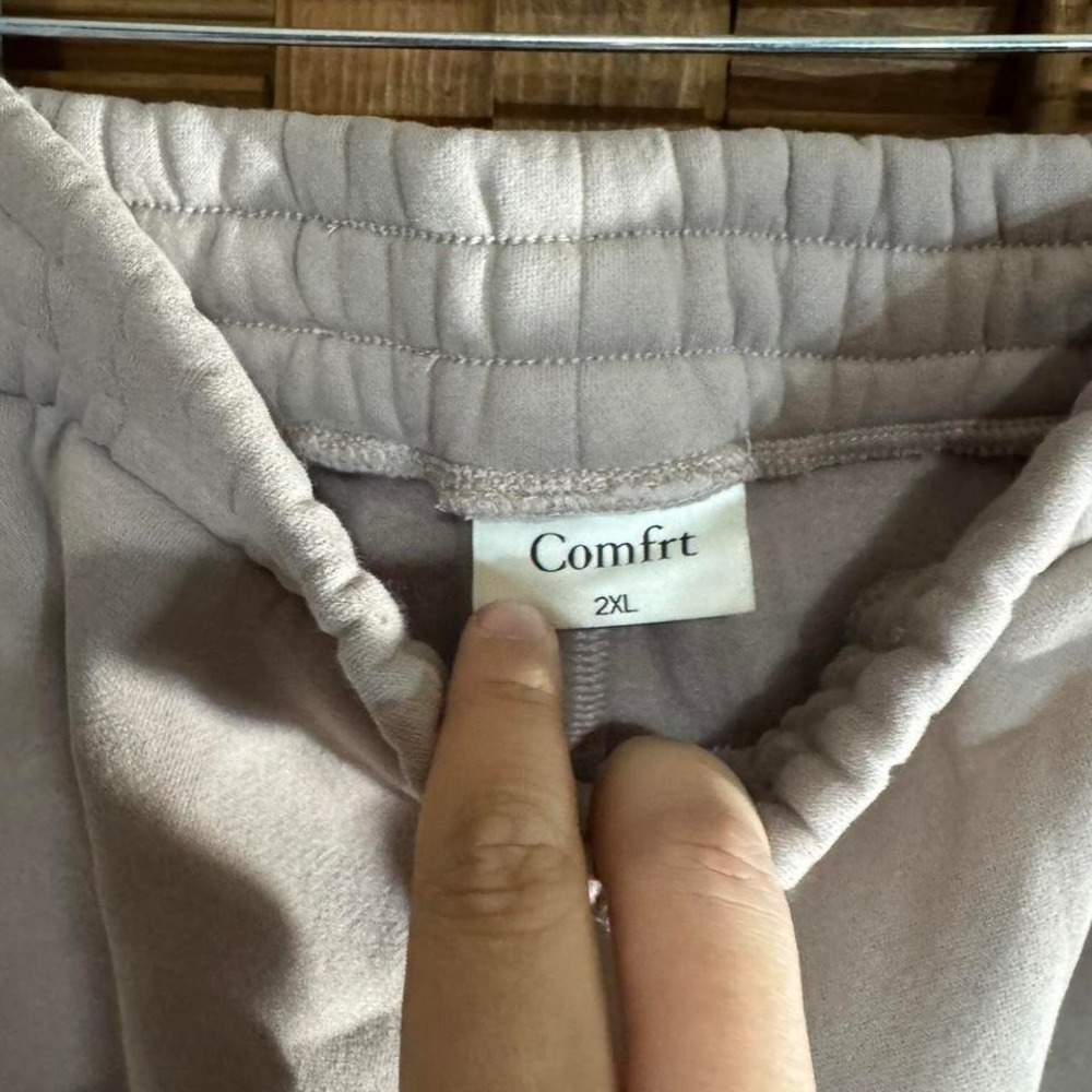 "Bark" Light brown Comfrt sweatpants‎ Size XXL NWT - Picture 3 of 5